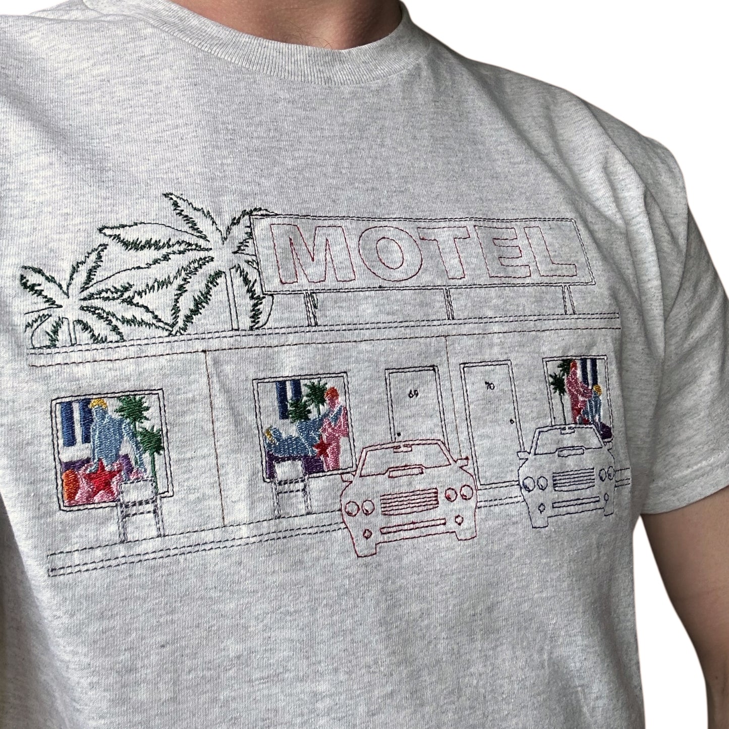 motel - embroidered sweater