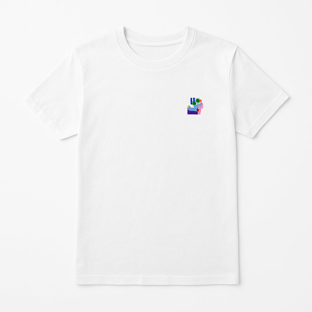 table - embroidered shirt