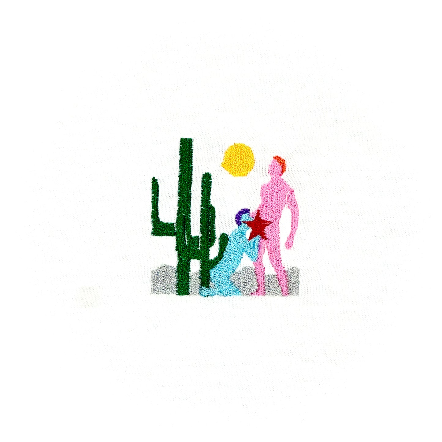 desert - embroidered shirt