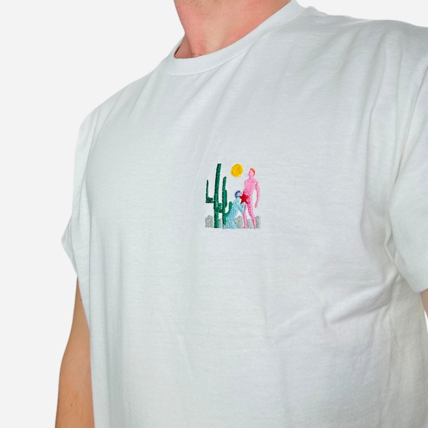 desert - embroidered shirt